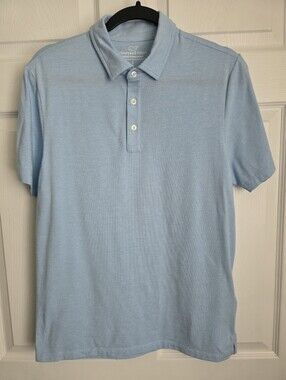 Vineyard Vines Light Blue Edgartown Polo Shirt Size Small